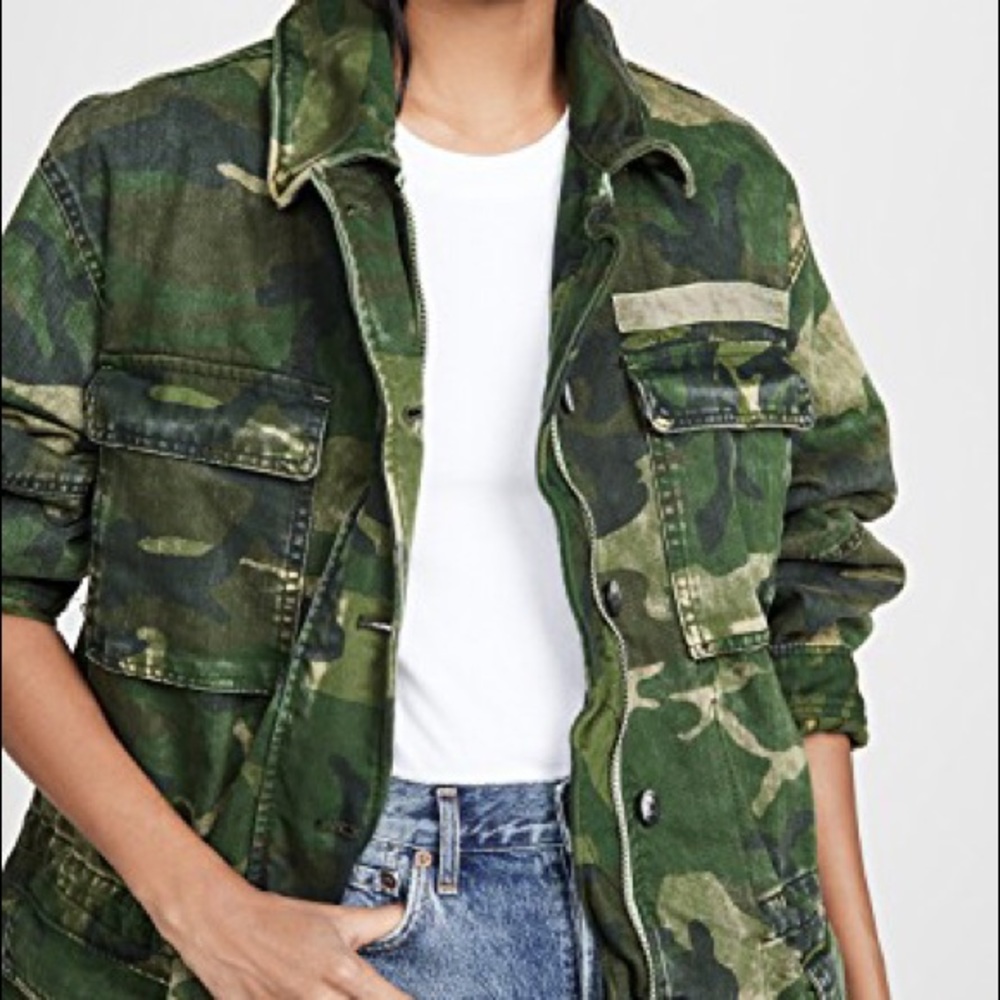 JACKETS & COATS▪️OVERSIZED CAMO- FREE PEOPLE